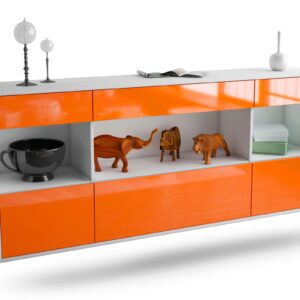 Sideboard Clarksville, Orange, hängend (180x79x35cm)