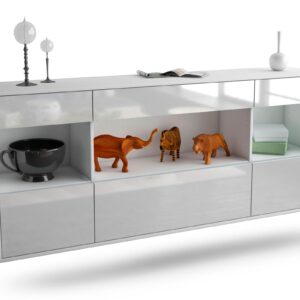 Sideboard Clarksville, Weiß, hängend (180x79x35cm)