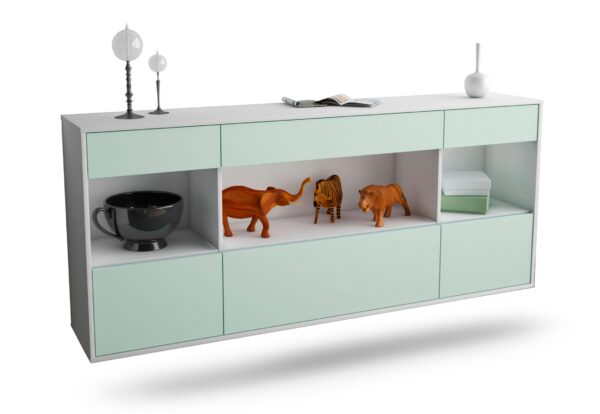 Sideboard Clarksville, Mint, hängend (180x79x35cm)