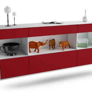 Sideboard Clarksville, Bordeaux, hängend (180x79x35cm)
