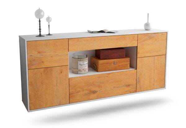 Sideboard Visalia, Eiche, hängend (180x79x35cm)