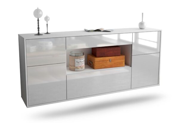 Sideboard Visalia, Weiß, hängend (180x79x35cm)
