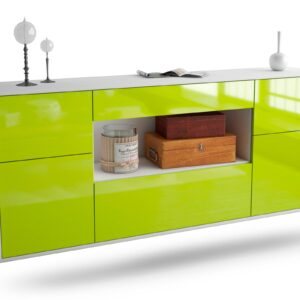 Sideboard Visalia, Grün, hängend (180x79x35cm)