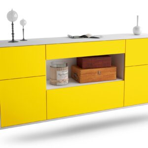 Sideboard Visalia, Gelb, hängend (180x79x35cm)