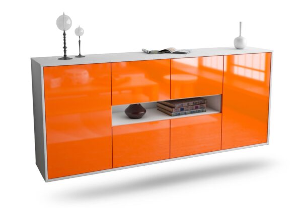 Sideboard Stamford, Orange, hängend (180x79x35cm)