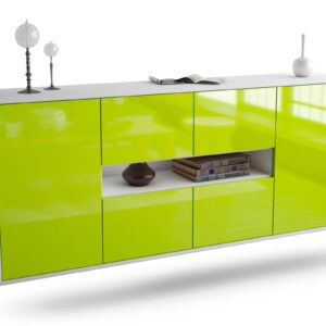 Sideboard Stamford, Grün, hängend (180x79x35cm)