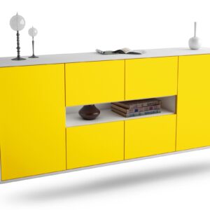 Sideboard Stamford, Gelb, hängend (180x79x35cm)