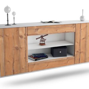 Sideboard Olathe, Pinie, hängend (180x79x35cm)