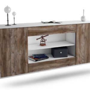 Sideboard Olathe, Treibholz, hängend (180x79x35cm)