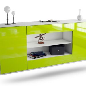 Sideboard Olathe, Grün, hängend (180x79x35cm)