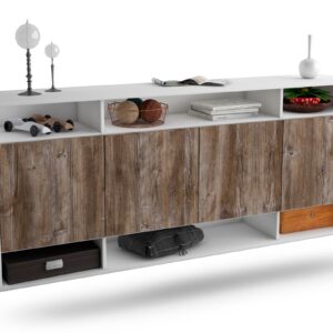 Sideboard Provo, Treibholz, hängend (180x79x35cm)
