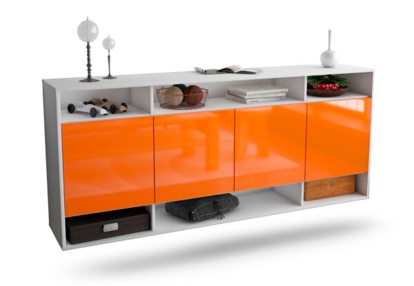 Sideboard Provo, Orange, hängend (180x79x35cm)