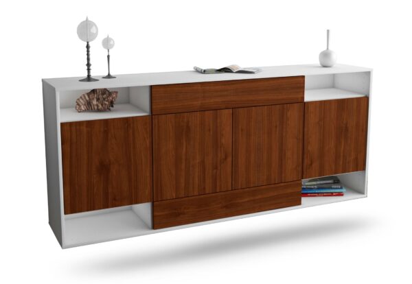 Sideboard Evansville, Walnuss, hängend (180x79x35cm)