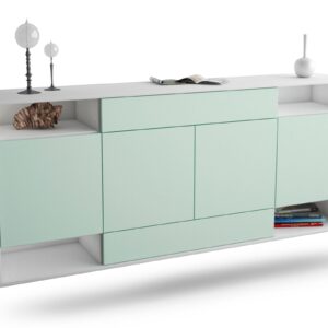 Sideboard Evansville, Mint, hängend (180x79x35cm)