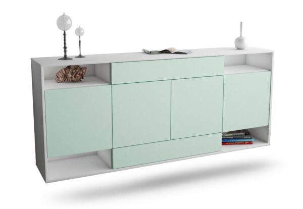 Sideboard Evansville, Mint, hängend (180x79x35cm)