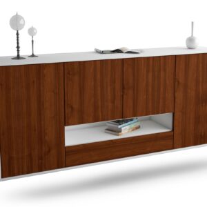 Sideboard Abilene, Walnuss, hängend (180x79x35cm)