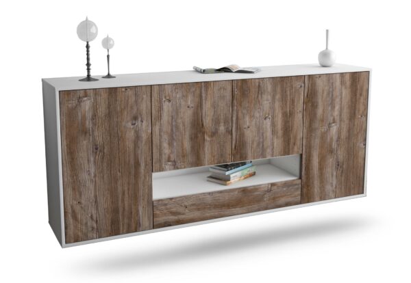 Sideboard Abilene, Treibholz, hängend (180x79x35cm)