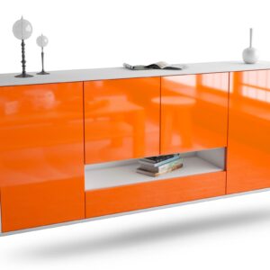 Sideboard Abilene, Orange, hängend (180x79x35cm)
