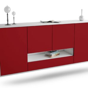 Sideboard Abilene, Bordeaux, hängend (180x79x35cm)