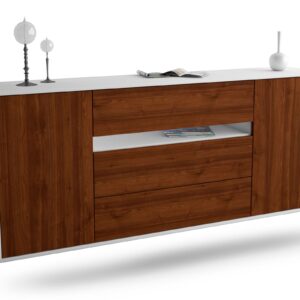 Sideboard McKinney, Walnuss, hängend (180x79x35cm)