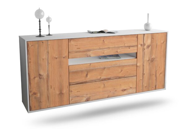 Sideboard McKinney, Pinie, hängend (180x79x35cm)