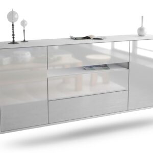 Sideboard McKinney, Weiß, hängend (180x79x35cm)