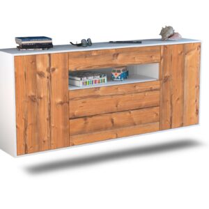 Sideboard Vallejo, Pinie, hängend (180x79x35cm)