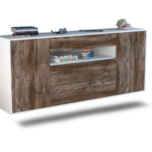 Sideboard Vallejo, Treibholz, hängend (180x79x35cm)