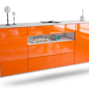 Sideboard Vallejo, Orange, hängend (180x79x35cm)