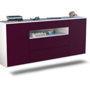 Sideboard Vallejo, Lila, hängend (180x79x35cm)