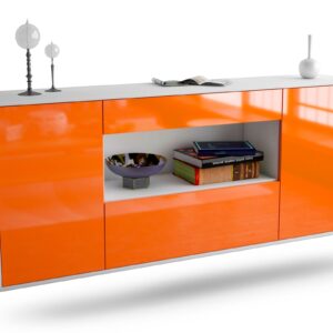 Sideboard Ann Arbor, Orange, hängend (180x79x35cm)