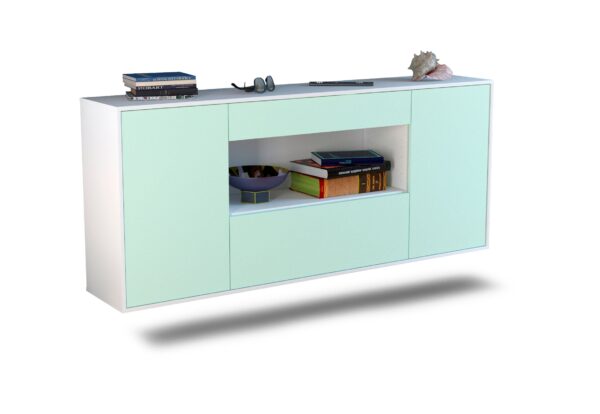 Sideboard Ann Arbor, Mint, hängend (180x79x35cm)