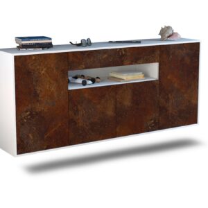 Sideboard Lansing, Rost, hängend (180x79x35cm)