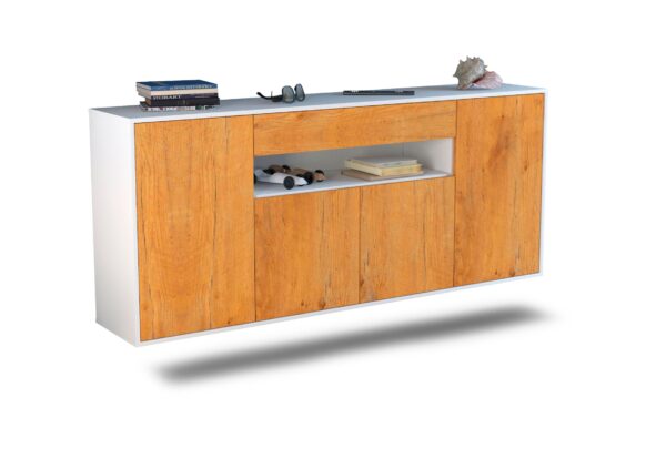 Sideboard Lansing, Eiche, hängend (180x79x35cm)