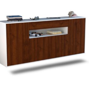 Sideboard Lansing, Walnuss, hängend (180x79x35cm)