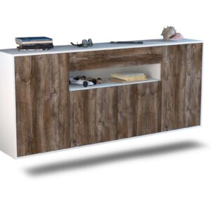 Sideboard Lansing, Treibholz, hängend (180x79x35cm)