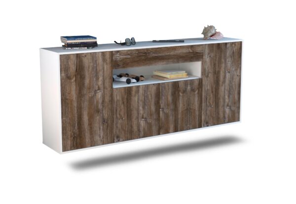 Sideboard Lansing, Treibholz, hängend (180x79x35cm)