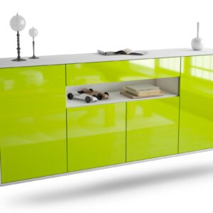 Sideboard Lansing, Grün, hängend (180x79x35cm)