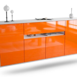 Sideboard Flint, Orange, hängend (180x79x35cm)
