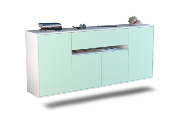 Sideboard Flint, Mint, hängend (180x79x35cm)
