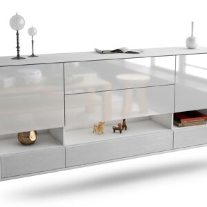 Sideboard Lafayette, Weiß, hängend (180x79x35cm)