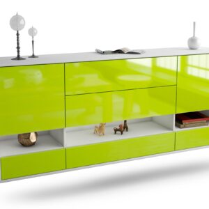 Sideboard Lafayette, Grün, hängend (180x79x35cm)