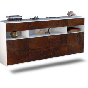 Sideboard Inglewood, Rost, hängend (180x79x35cm)