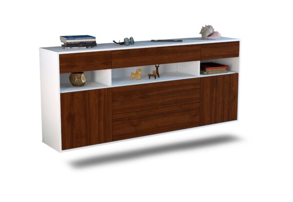Sideboard Inglewood, Walnuss, hängend (180x79x35cm)