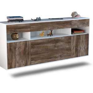 Sideboard Inglewood, Treibholz, hängend (180x79x35cm)