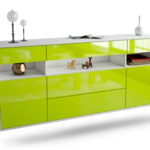 Sideboard Inglewood, Grün, hängend (180x79x35cm)