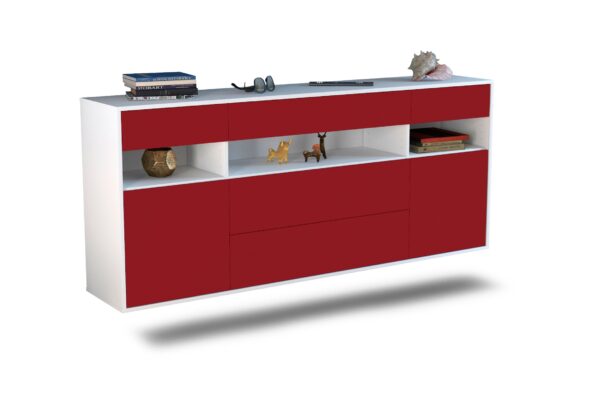 Sideboard Inglewood, Bordeaux, hängend (180x79x35cm)