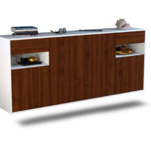 Sideboard Killeen, Walnuss, hängend (180x79x35cm)