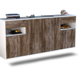 Sideboard Killeen, Treibholz, hängend (180x79x35cm)