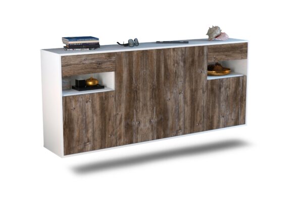 Sideboard Killeen, Treibholz, hängend (180x79x35cm)